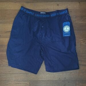 Life Is Good Navy Blue Men's Shorts